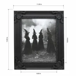 8" x 10" Black Baroque Wood Tabletop Frame by Ashland®