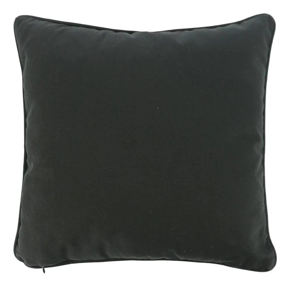 16" x 16" Black Cat & Bookshelf Throw Pillow by Ashland®