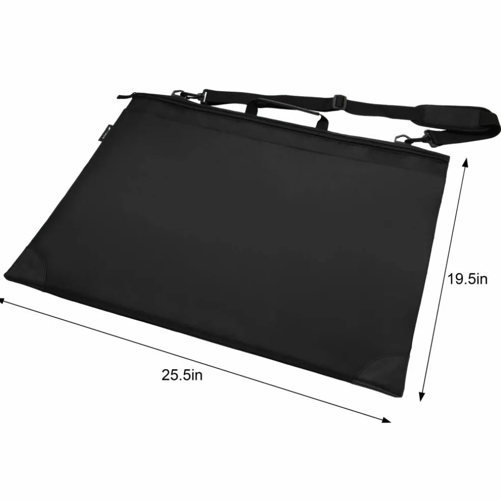 20" x 26" Black Folding Portfolio by Artist's Loft®