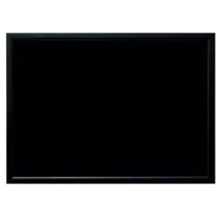 23" x 32" Black Framed Magnetic Wet Erase Board by B2C®