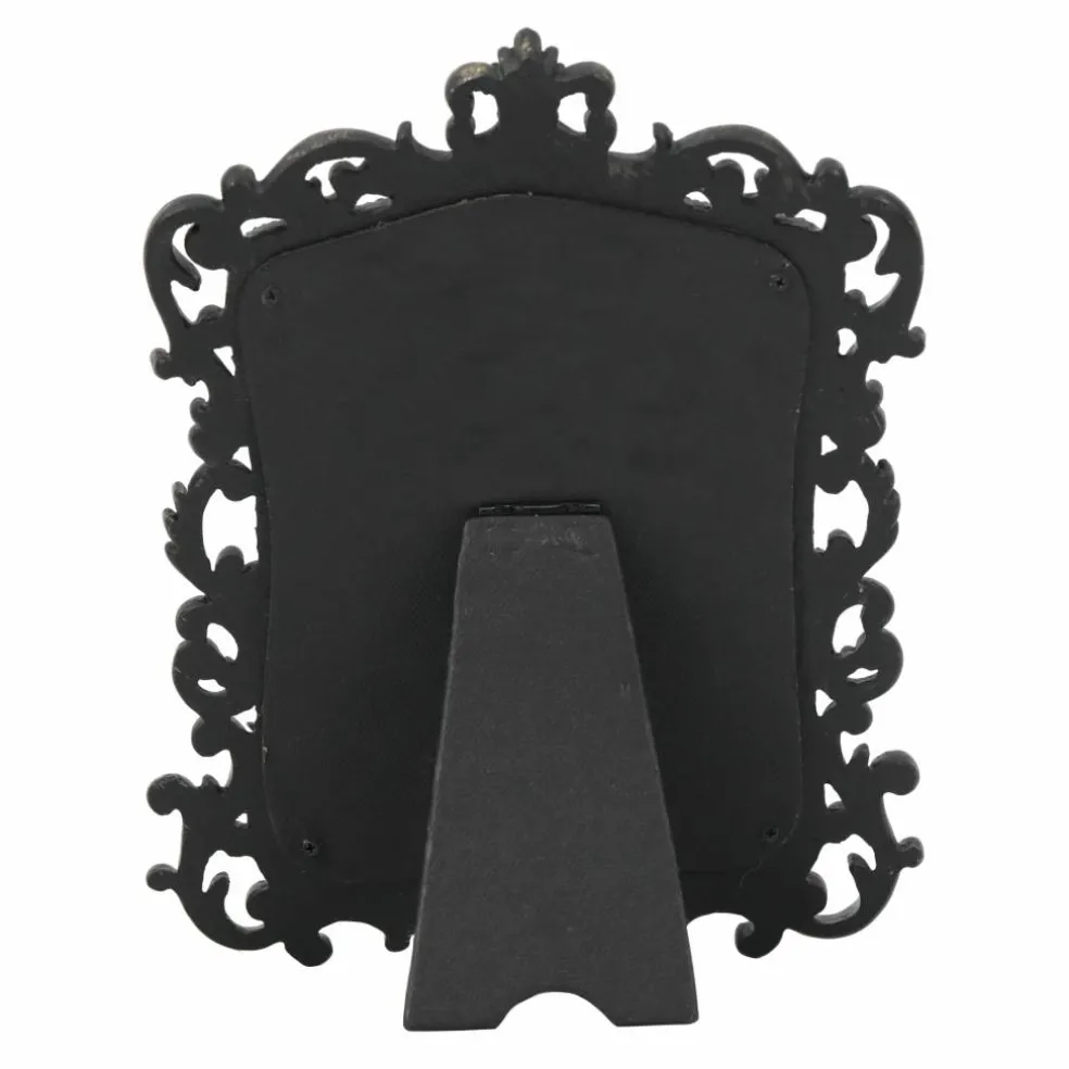 7.5" x 9.5" Black Framed Skull & Books Tabletop Décor by Ashland®