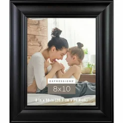 8" x 10" Black Inner Ridge Frame, Expressions™ by Studio Décor®