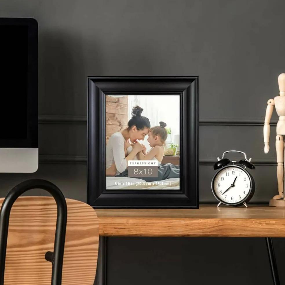 8" x 10" Black Inner Ridge Frame, Expressions™ by Studio Décor®