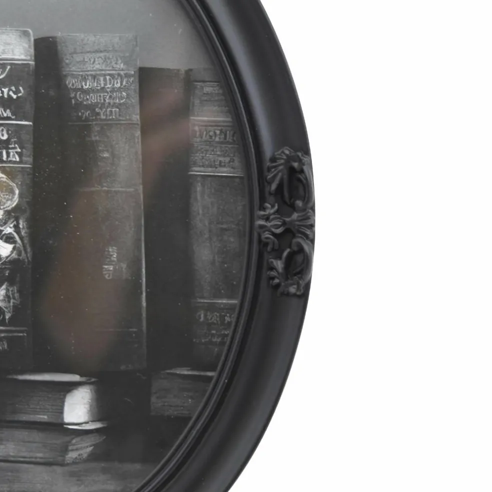 5" x 7" Black Oval Ornate Tabletop Frame by Ashland®