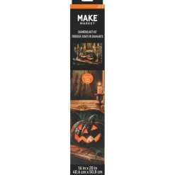 16" x 20" Black Pumpkins Diamond Art Kit by Make Market®