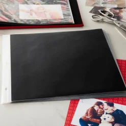12" x 12" Black Scrapbook Refill Pages by Recollections™