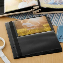 7.5" x 8.6" Black 2-Up Photo Refill Pages by Recollections™