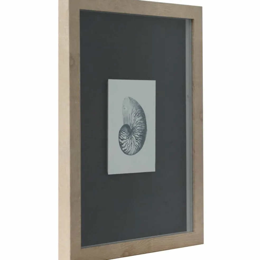 11" x 14" Blue Striped Shell Art Wall Décor by Ashland®