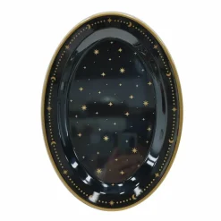 14" x 10" Bound by Magic Melamine Oval Platter with Stars by Celebrate Itâ„¢