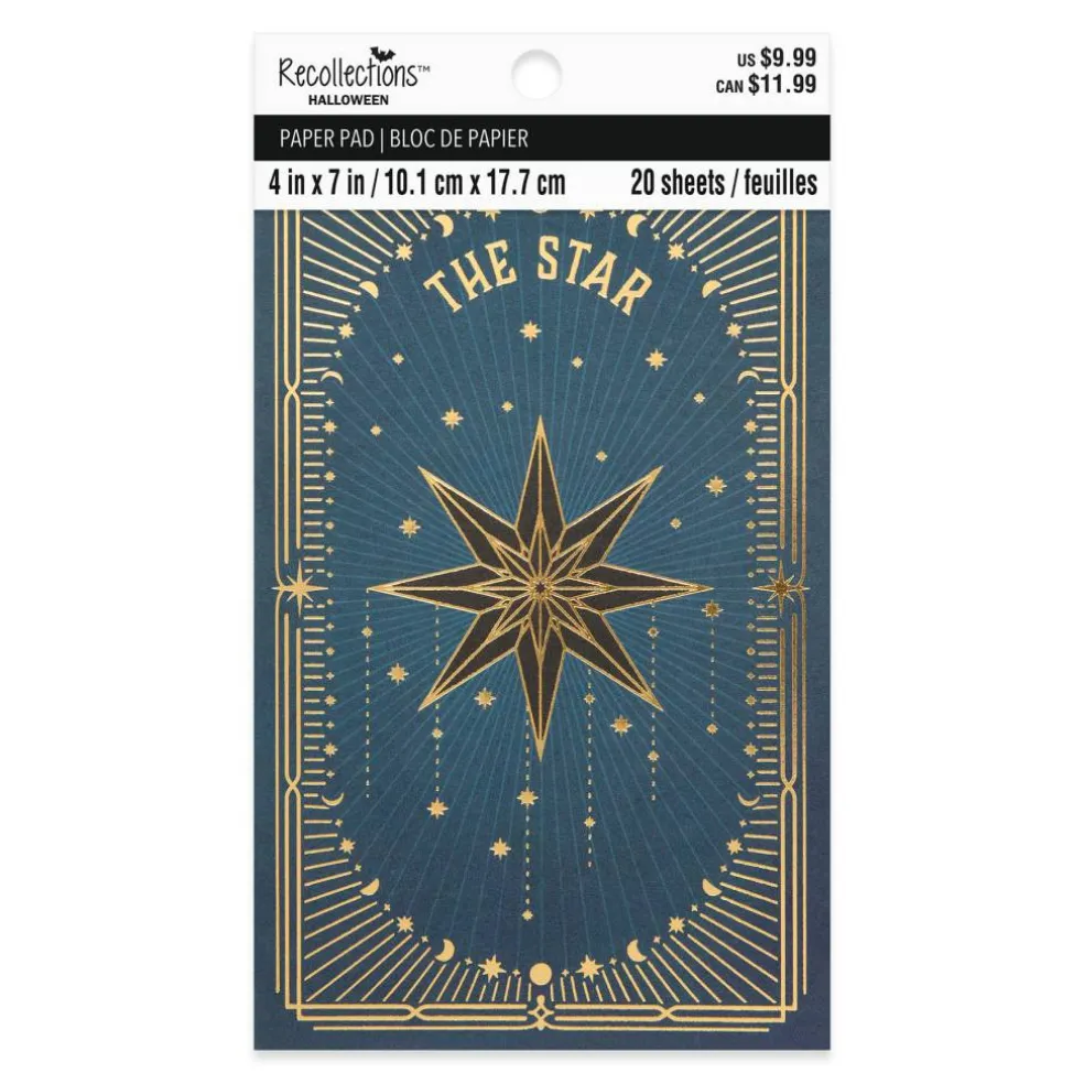 4" x 7" Bound by Magic Tarot Paper Pad by Recollections™, 20 Sheets