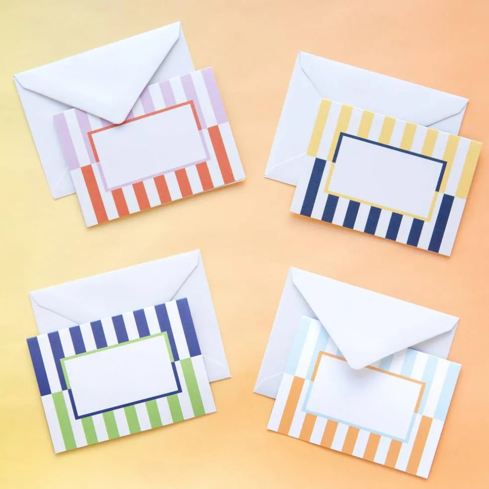 2.5" x 3.5" Boxed Stripe Card & Envelope Sets, 24ct. by Recollections™
