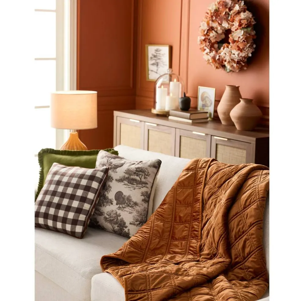50" x 60" Box Stitch Throw by Ashland®