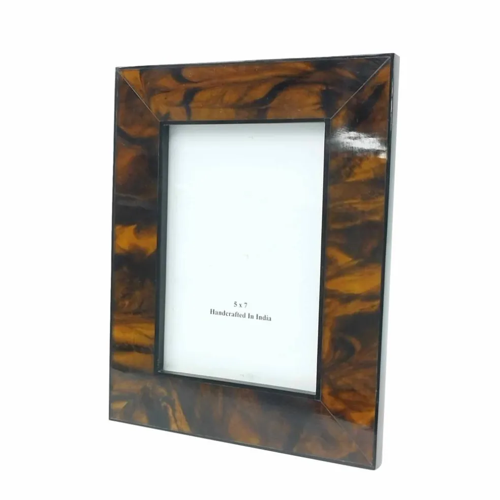 5" x 7" Brown & Black Tortoise Shell Frame by Ashland®
