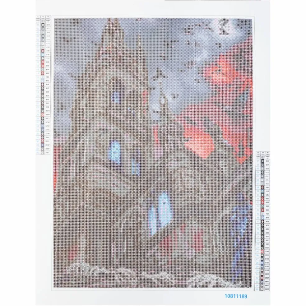 16" x 20" Castle & Crows Diamond Art Kit by Make Market®