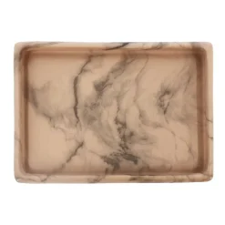 10" x 7" Ceramic Marbled Tray by Ashland®