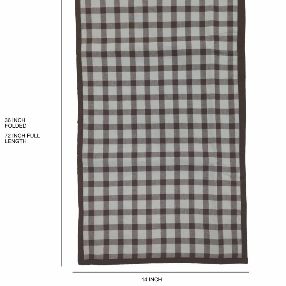 72" x 14" Checkered Table Runner by Ashland®