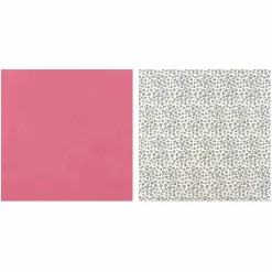 12" x 12" Classic Leopard & Red Sublimation Sheets by Make Market®