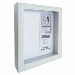 11" x 14" Classic White Shadow Box by Studio Décor®