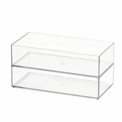 8" x 4" Clear Stacking Storage Tray by Simply Tidy™