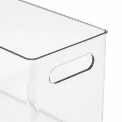 13" x 6.5" Clear Storage Bin with Handles by Simply Tidy™