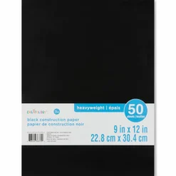 9" x 12" Construction Paper by Creatology™, 50 Sheets