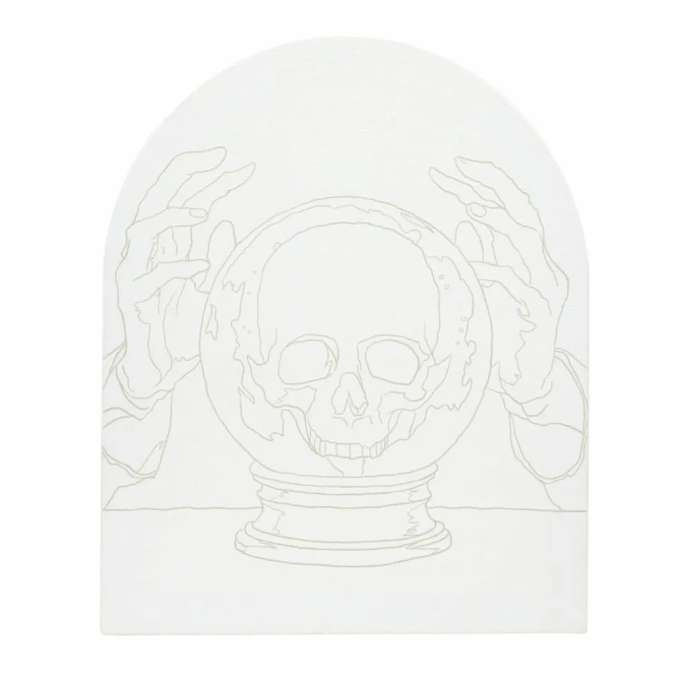 9" x 11" Crystal Ball Arch Canvas Painting Kit by Craft Smart®