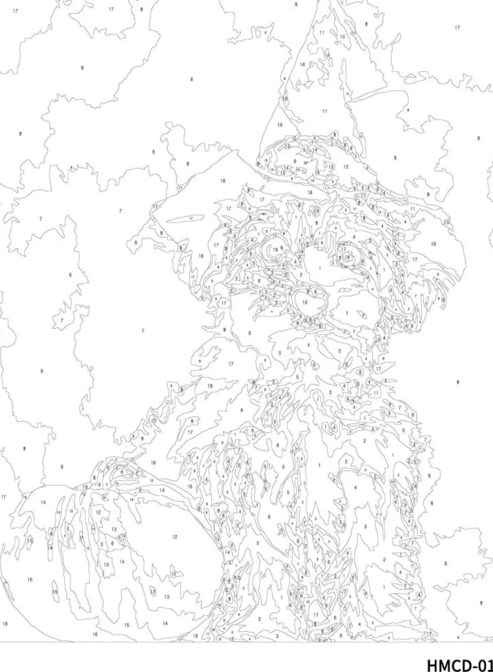 11" x 14" Cute Dog Paint-by-Number Kit by Artist's Loft®