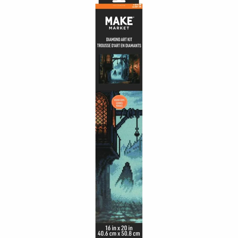 16" x 20" Dark Alley Diamond Art Kit by Make Market®