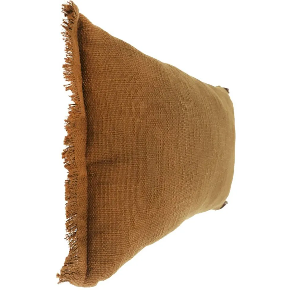 25.5" x 16" Dark Brown Lumbar Pillow by Ashland®