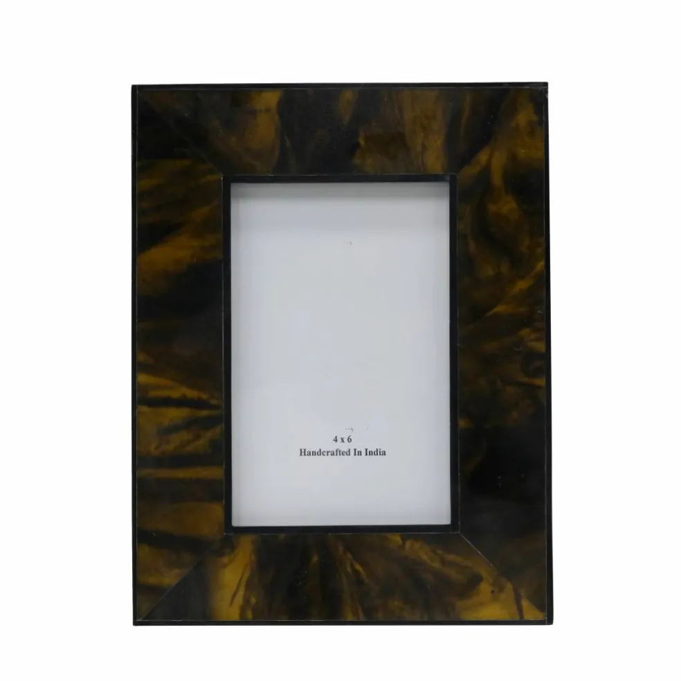 4" x 6" Dark Brown with Black Trim Tabletop Frame by Ashland®