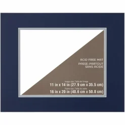 16" x 20" Double Mat by Studio Décor®, 11" x 14" Opening