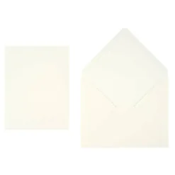4.25" x 5.5" Embossed Floral Border Card & Envelope Sets, 10ct. by Recollections™