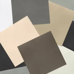 12" x 12" Embossed Print Neutrals Double-Sided Cardstock Paper Pad by Recollectionsâ„¢, 58 Sheets
