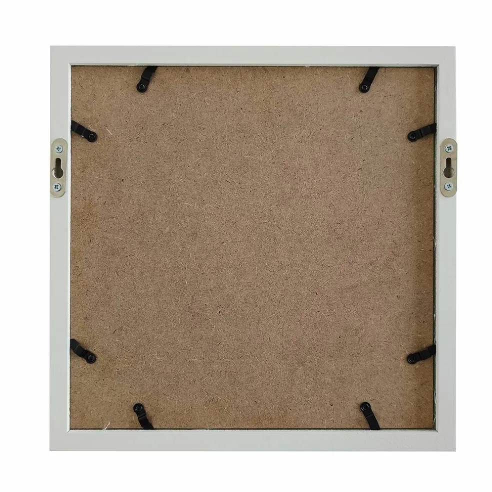 10" x 10" Flat White Deep Profile Shadow Box by Studio Décor®