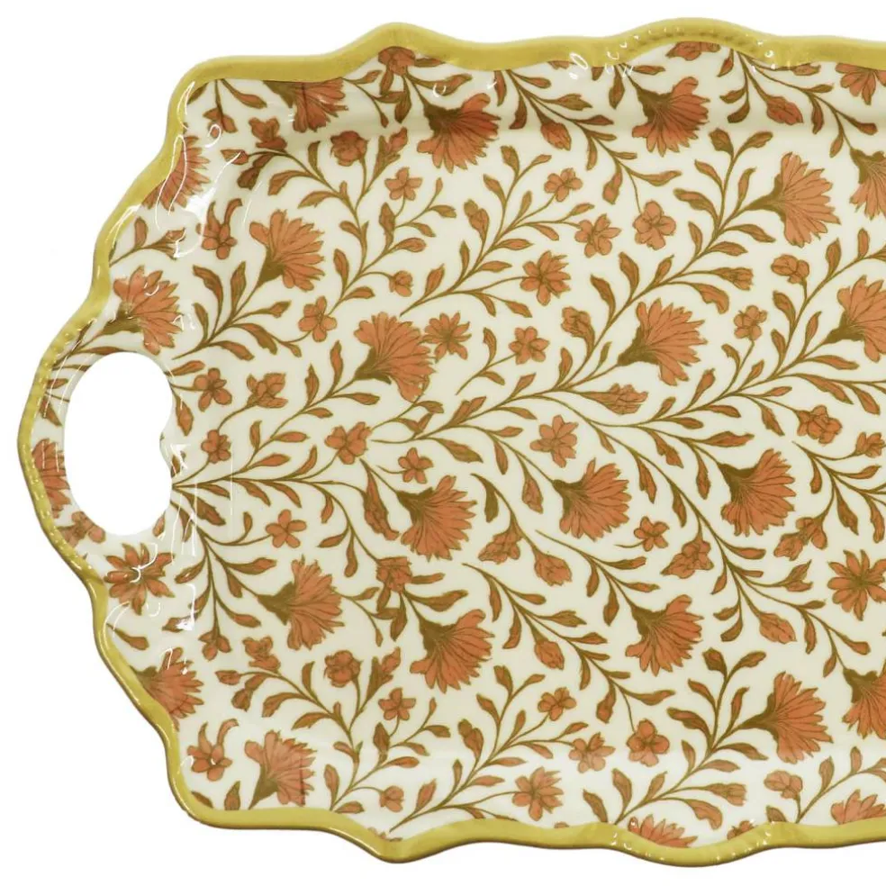 17" x 11" Floral Melamine Tray by Ashland®