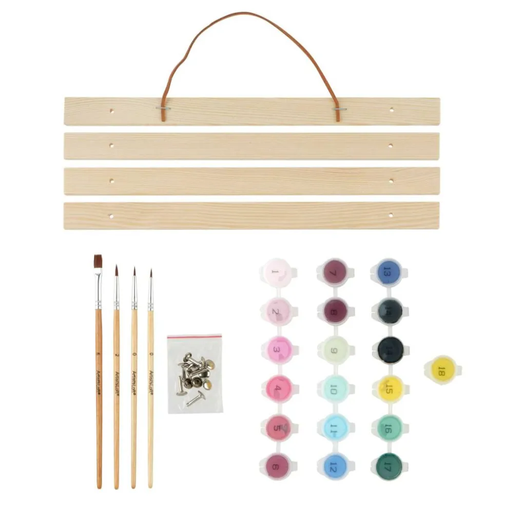 11" x 14" Flower Eyes Paint-by-Number Kit by Artist's Loft®