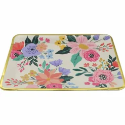 9" x 13" Flower Paper Serving Trays, 2ct. by Celebrate Itâ„¢