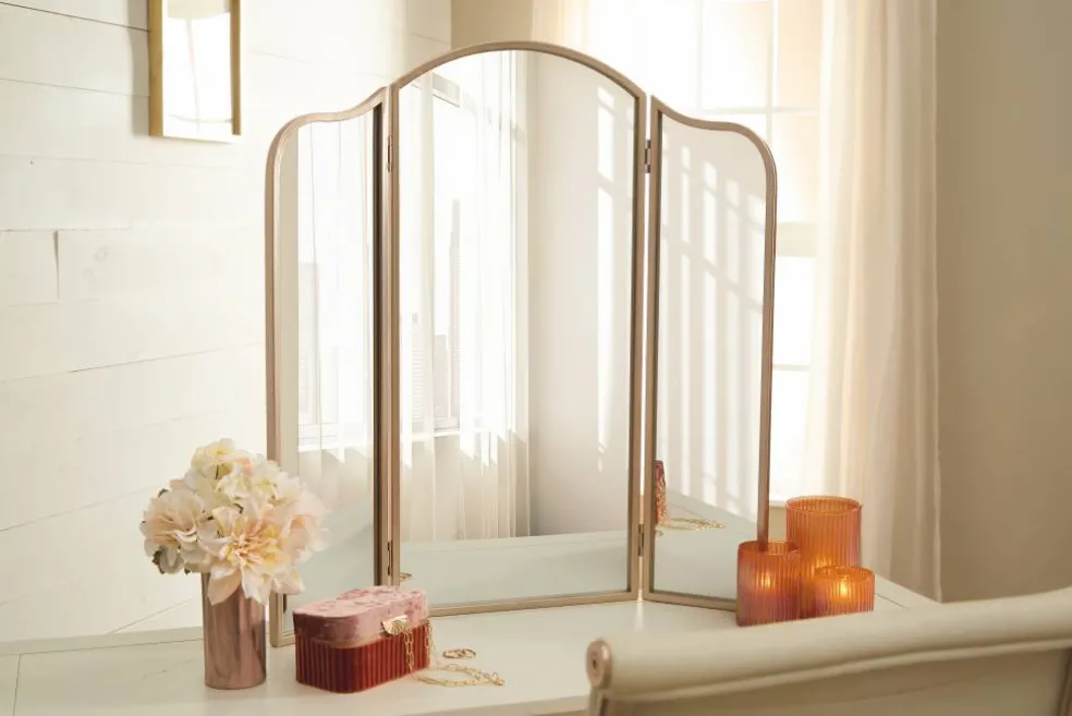 27.7" x 30" Folding Vanity Mirror by Ashland®