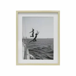 18.8" x 23.7" Framed Coastal Jump Wall Décor by Ashland®