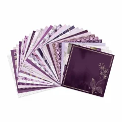 12" x 12" French Lavender Paper Pad by Recollections™, 58 Sheets