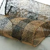 10" x 19ft. Black & Natural Plaid Poly Burlap Mesh by Celebrate It™
