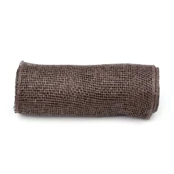 10" x 19ft. Chocolate Brown Poly Burlap Mesh by Celebrate It™