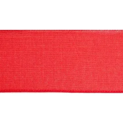 2.5" x 25ft. Faux Linen Wired Ribbon by Celebrate It®