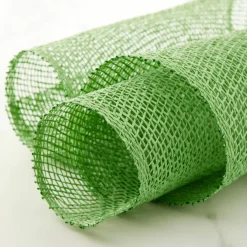 10" x 19ft. Green Poly Burlap Mesh by Celebrate It™