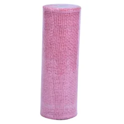 10" x 19ft. Pink Poly Burlap Mesh by Celebrate It™