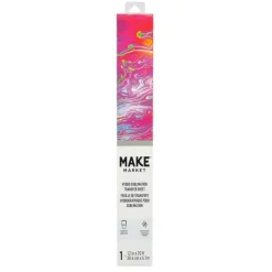 12" x 20ft. Rainbow Marble Hydro Sublimation Transfer Sheet by Make MarketĀ®