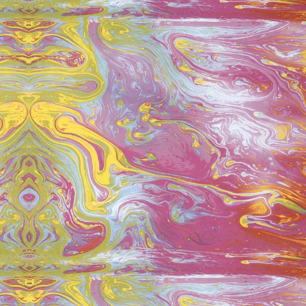 12" x 20ft. Rainbow Marble Hydro Sublimation Transfer Sheet by Make Market®