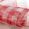 10" x 19ft. Red & White Buffalo Check Mesh by Celebrate It™
