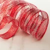 10" x 19ft. Red & White Striped Mesh by Celebrate It™