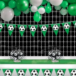 11" x 12ft. Soccer Ball Plastic Pennant Banners, 2ct.